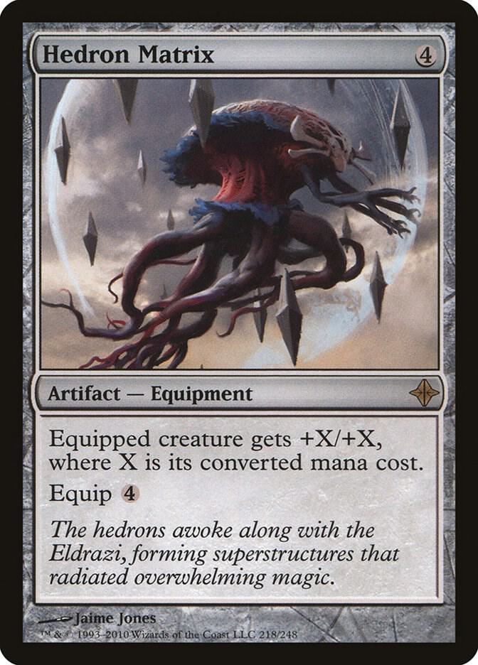 Hedron Matrix 218 card from Rise of the Eldrazi