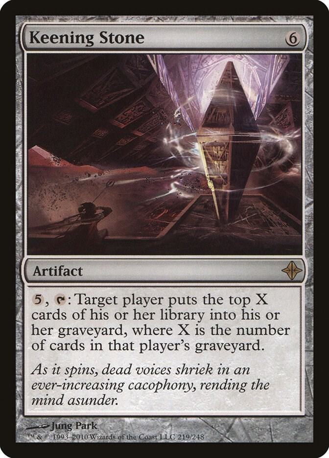 Keening Stone 219 card from Rise of the Eldrazi