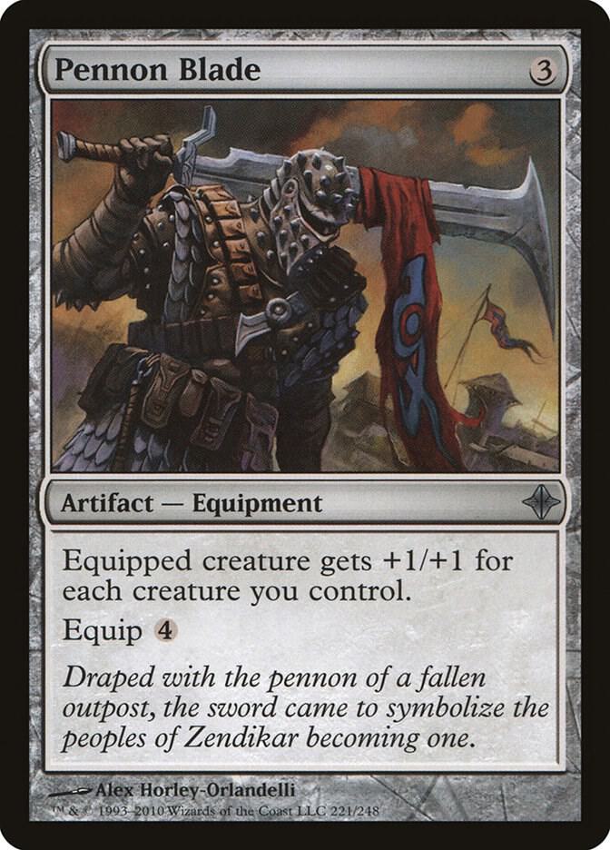 Pennon Blade 221 card from Rise of the Eldrazi