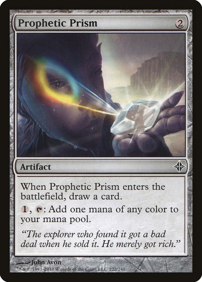 Prophetic Prism 222 card from Rise of the Eldrazi