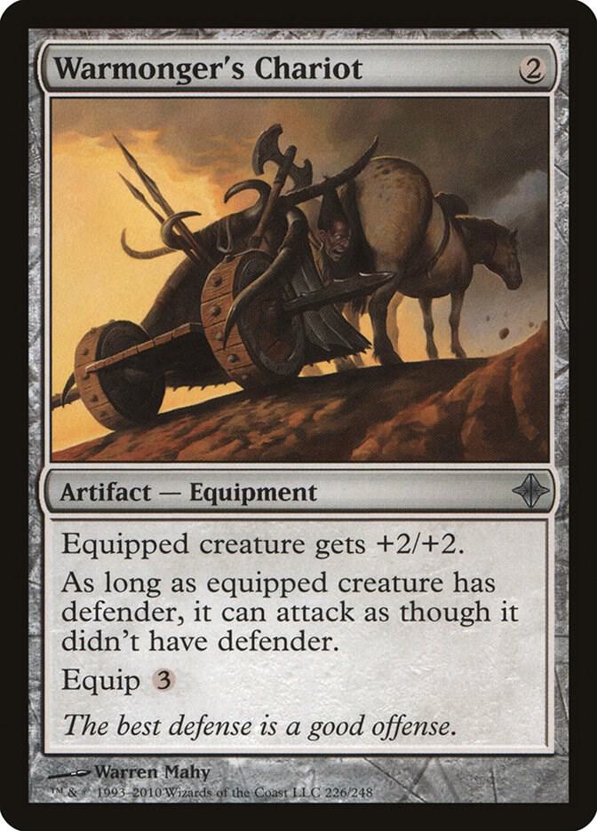Warmonger's Chariot 226 card from Rise of the Eldrazi