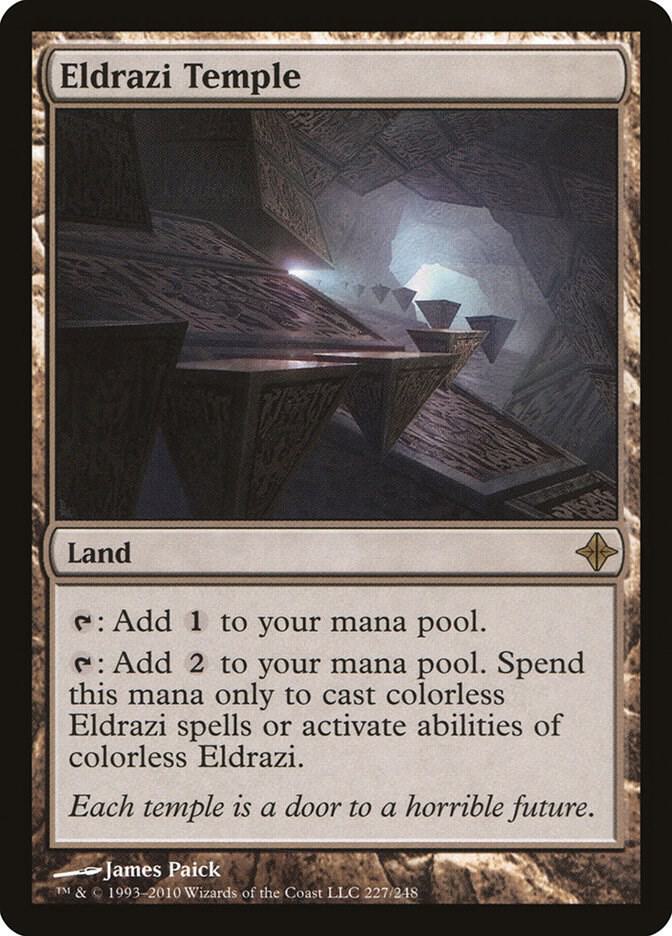 Eldrazi Temple 227 card from Rise of the Eldrazi