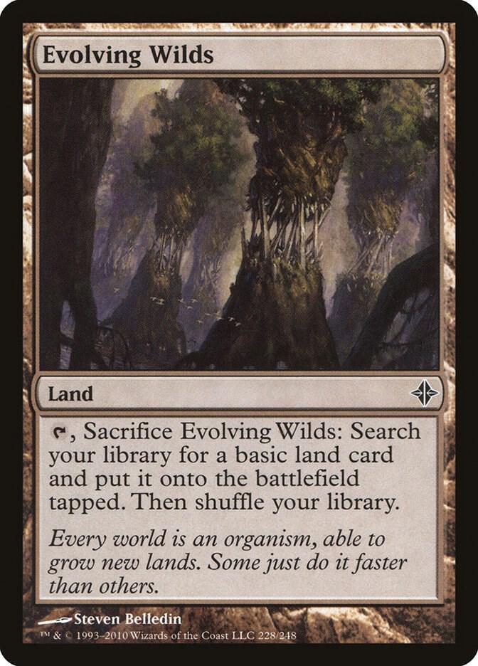 Evolving Wilds 228 card from Rise of the Eldrazi