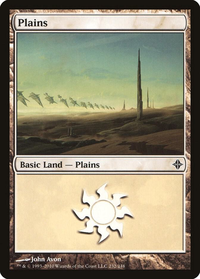 Plains 232 card from Rise of the Eldrazi
