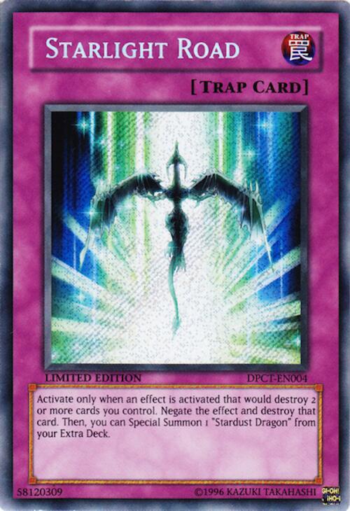 Starlight Road DPCT-EN004 card from 2010 Duelist Pack Collection Tin