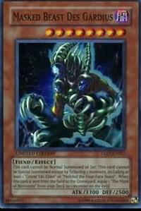 Masked Beast Des Gardius TAEV-ENSE1 card from Tactical Evolution: Special Edition