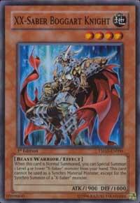 XX-Saber Boggart Knight TSHD-EN000 card from The Shining Darkness