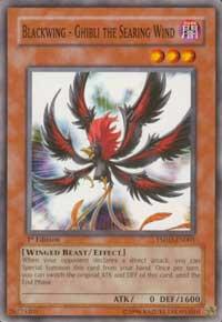Blackwing - Ghibli the Searing Wind TSHD-EN001 card from The Shining Darkness