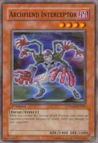 Archfiend Interceptor TSHD-EN007 card from The Shining Darkness