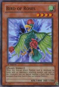 Bird of Roses TSHD-EN018 card from The Shining Darkness
