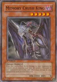 Memory Crush King TSHD-EN029 card from The Shining Darkness