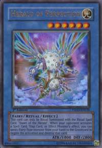 Herald of Perfection TSHD-EN039 card from The Shining Darkness
