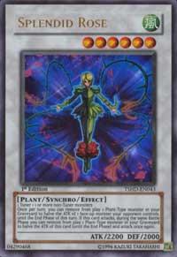 Splendid Rose TSHD-EN043 card from The Shining Darkness