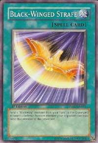Black-Winged Strafe TSHD-EN045 card from The Shining Darkness