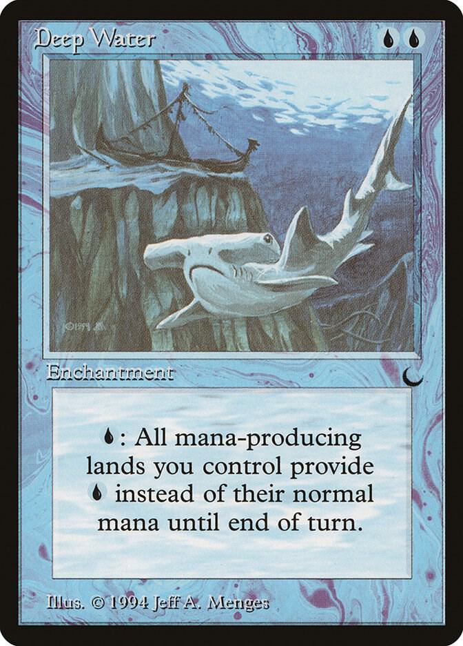 Deep Water card from The Dark