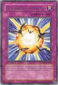 Blackwing - Backlash TSHD-EN064 card from The Shining Darkness