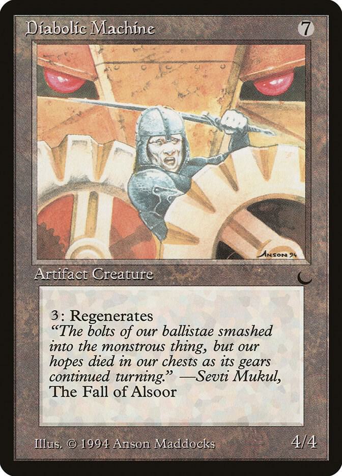 Diabolic Machine card from The Dark