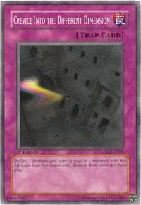 Crevice Into the Different Dimension TSHD-EN078 card from The Shining Darkness