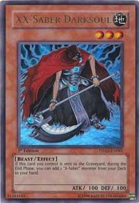 XX-Saber Darksoul TSHD-EN081 card from The Shining Darkness