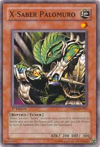 X-Saber Palomuro TSHD-EN093 card from The Shining Darkness