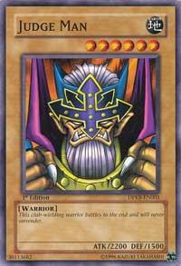 Judge Man DPKB-EN003 card from Duelist Pack: Kaiba