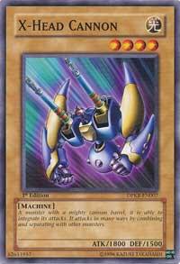 X-Head Cannon DPKB-EN007 card from Duelist Pack: Kaiba
