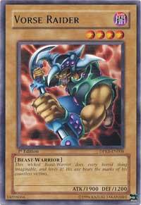 Vorse Raider DPKB-EN008 card from Duelist Pack: Kaiba