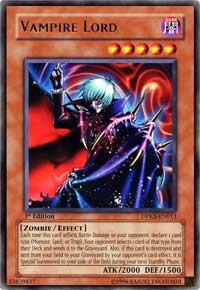 Vampire Lord DPKB-EN013 card from Duelist Pack: Kaiba