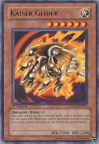 Kaiser Glider DPKB-EN015 card from Duelist Pack: Kaiba