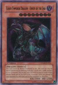 Chaos Emperor Dragon - Envoy of the End (UTR) DPKB-EN016 card from Duelist Pack: Kaiba