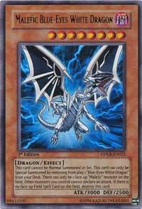 Malefic Blue-Eyes White Dragon DPKB-EN023 card from Duelist Pack: Kaiba