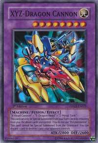 XYZ-Dragon Cannon DPKB-EN025 card from Duelist Pack: Kaiba
