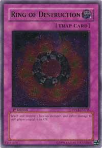 Ring of Destruction (UTR) DPKB-EN036 card from Duelist Pack: Kaiba