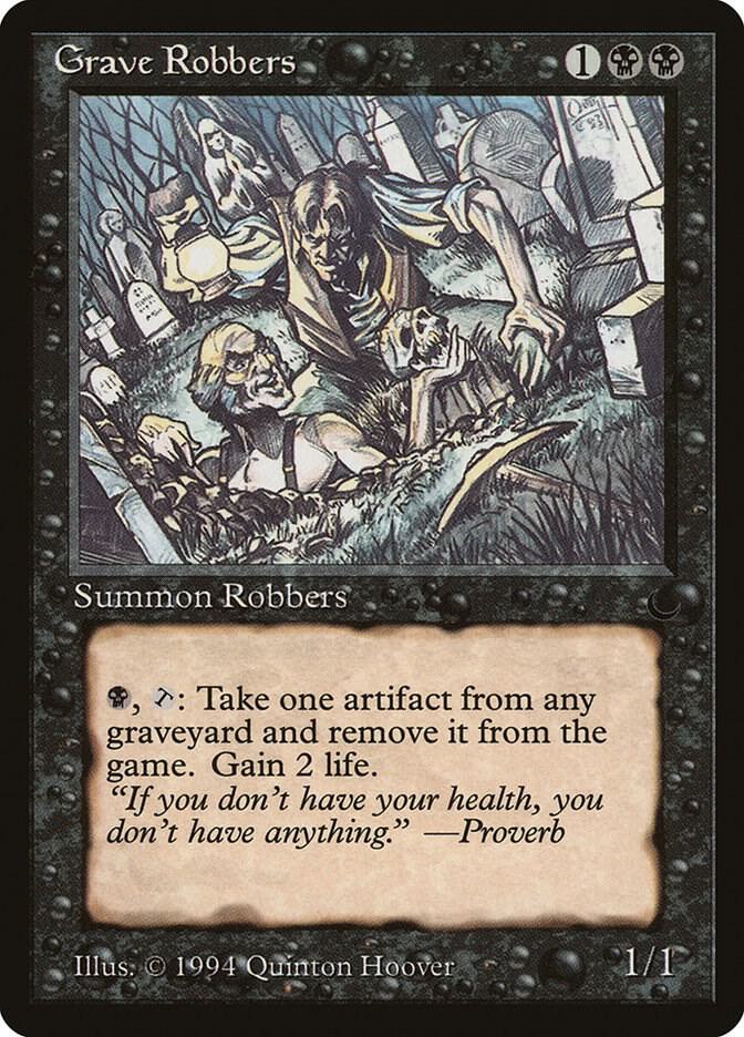 Grave Robbers card from The Dark