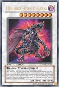 Hundred-Eyes Dragon JUMP-EN039 card from Shonen Jump Magazine Promos