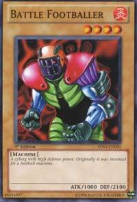 Battle Footballer 5DS3-EN001 card from Starter Deck: Duelist Toolbox