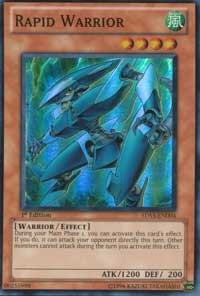 Rapid Warrior 5DS3-EN004 card from Starter Deck: Duelist Toolbox