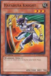 Hayabusa Knight 5DS3-EN007 card from Starter Deck: Duelist Toolbox