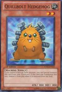 Quillbolt Hedgehog 5DS3-EN012 card from Starter Deck: Duelist Toolbox