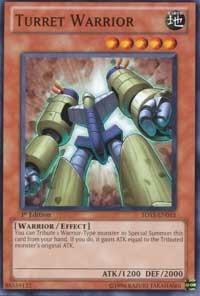 Turret Warrior 5DS3-EN015 card from Starter Deck: Duelist Toolbox