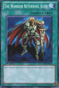 The Warrior Returning Alive 5DS3-EN023 card from Starter Deck: Duelist Toolbox