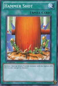 Hammer Shot 5DS3-EN026 card from Starter Deck: Duelist Toolbox