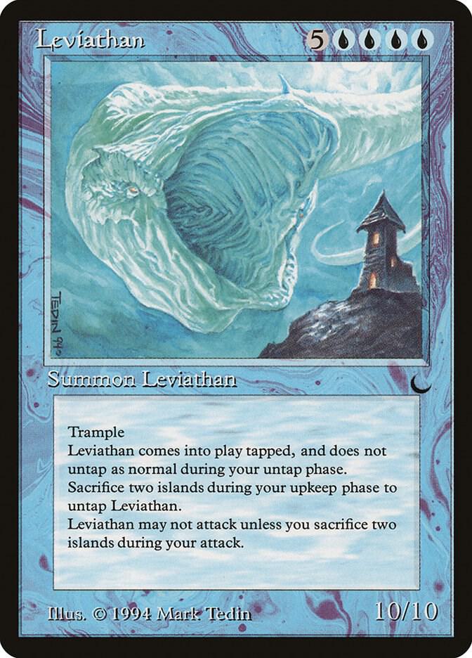 Leviathan card from The Dark