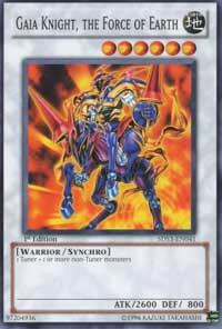 Gaia Knight, the Force of Earth 5DS3-EN041 card from Starter Deck: Duelist Toolbox