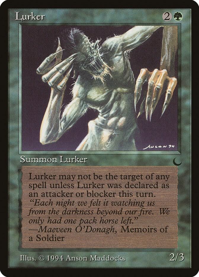 Lurker card from The Dark