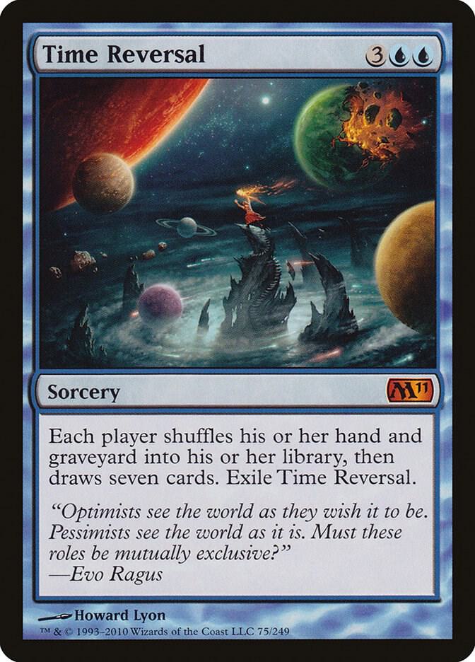 Time Reversal 75 card from Magic 2011 (M11)