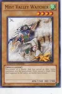 Mist Valley Watcher GLD3-EN001 card from Gold Series 3
