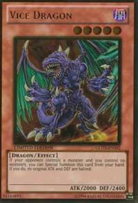 Vice Dragon GLD3-EN002 card from Gold Series 3
