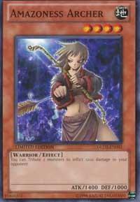 Amazoness Archer GLD3-EN003 card from Gold Series 3