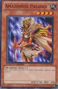 Amazoness Paladin GLD3-EN004 card from Gold Series 3